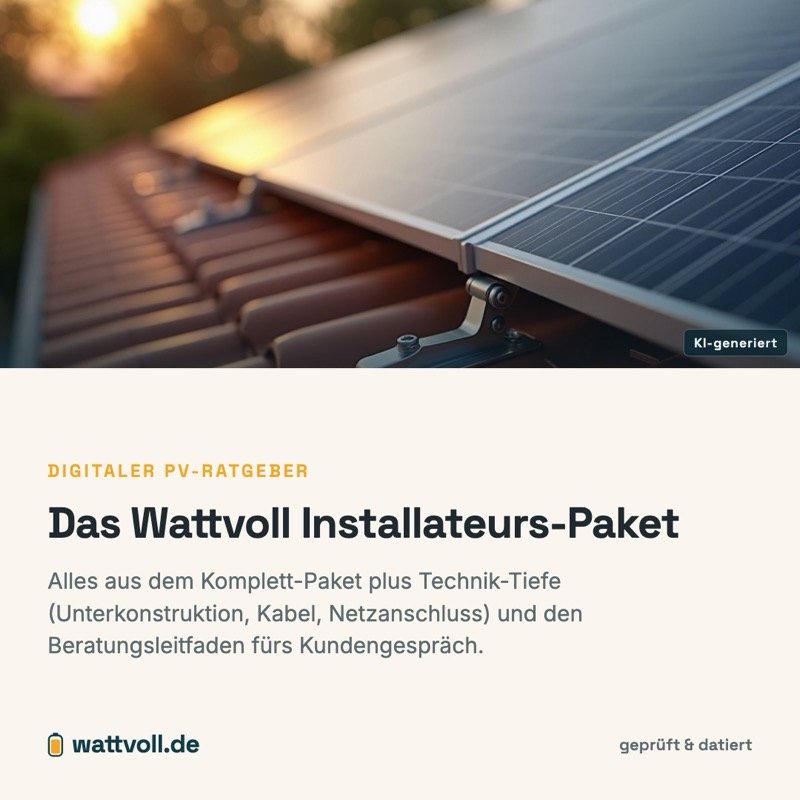 Produktbild: Das Wattvoll Installateurs-Paket