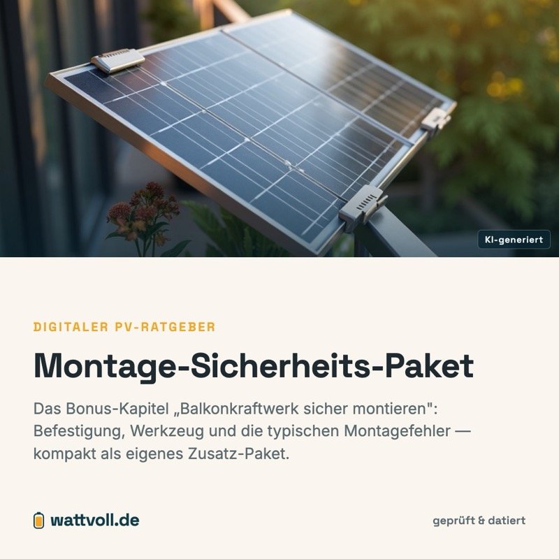 Produktbild: Montage-Sicherheits-Paket